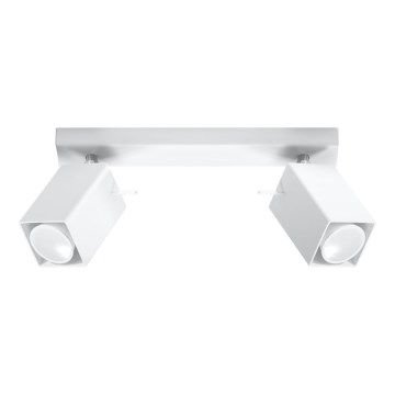 Spotlight MERIDA 2 2xGU10/40W/230V vit