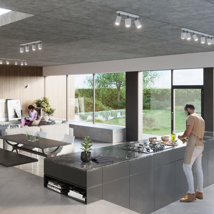 Spotlight MERIDA 4xGU10/40W/230V vit