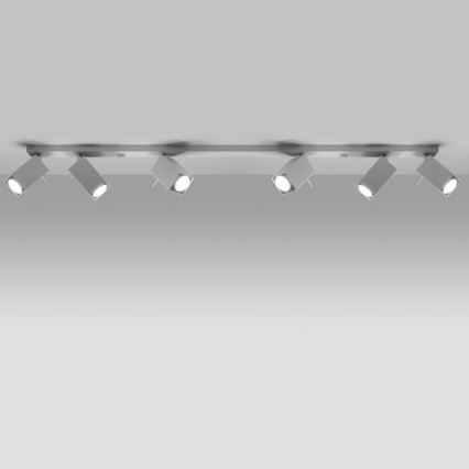 Spotlight MERIDA 6xGU10/40W/230V vit