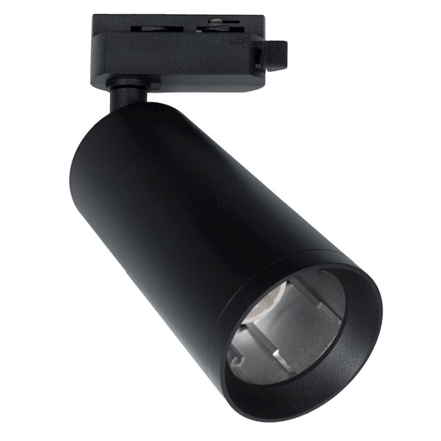 Spotlight MICA För skensystem 1xGU10/25W/230V 1-fas svart