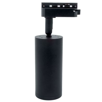 Spotlight MICA För skensystem 1xGU10/25W/230V 1-fas svart