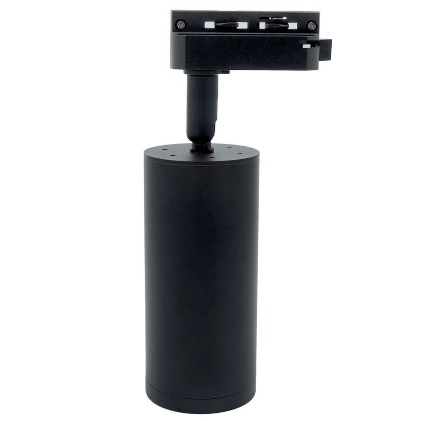 Spotlight MICA För skensystem 1xGU10/25W/230V 1-fas svart