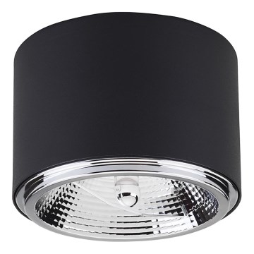 Spotlight MORIS 1xAR111 GU10/50W/230V svart