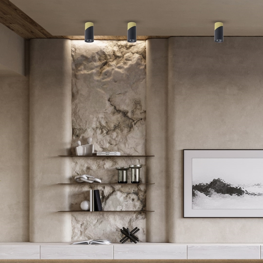 Spotlight NEO 1xGU10/8W/230V svart/guld