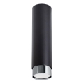 Spotlight NERO 1xGU10/10W/230V 22,5 cm svart/skinande krom