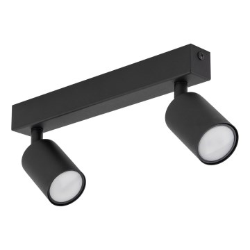 Spotlight NEX 2xGU10/10W/230V svart