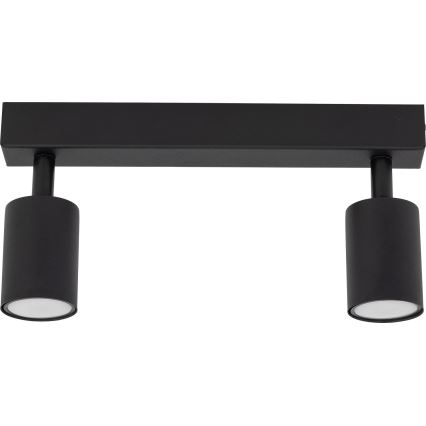 Spotlight NEX 2xGU10/10W/230V svart