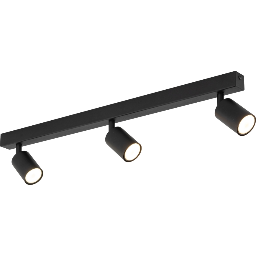 Spotlight NEX 3xGU10/10W/230V svart