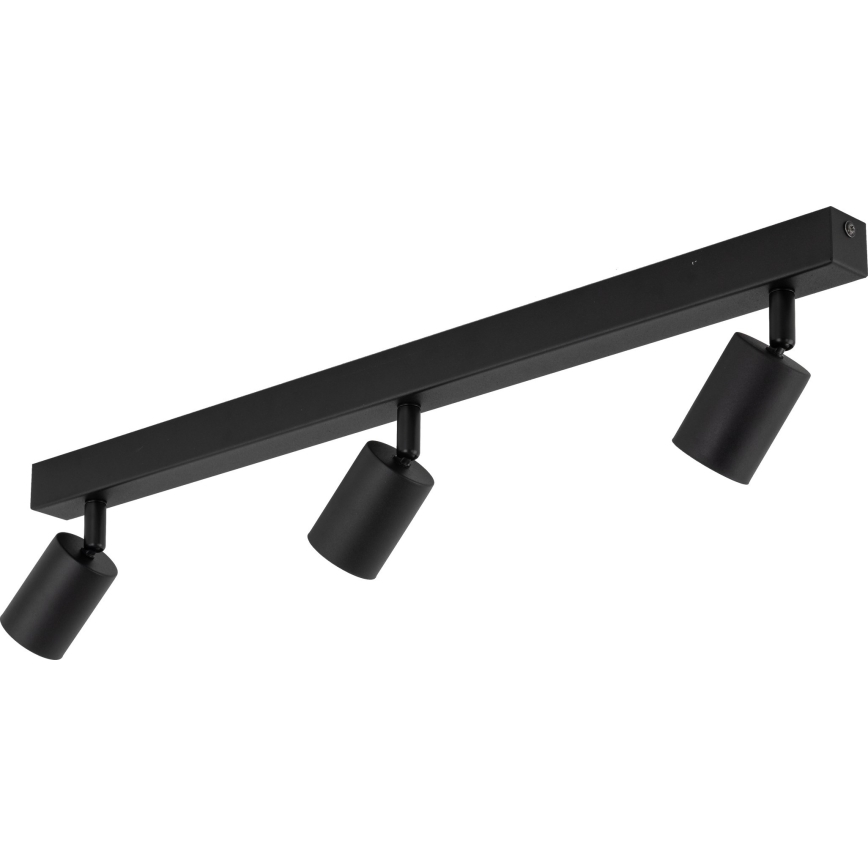 Spotlight NEX 3xGU10/10W/230V svart