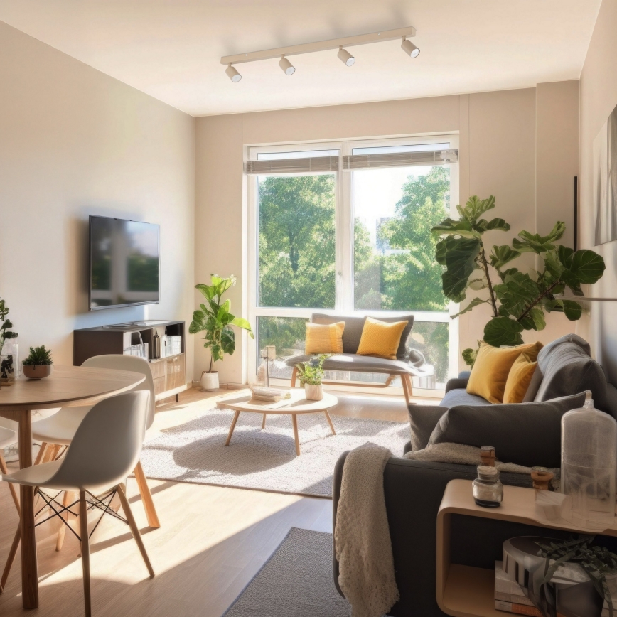 Spotlight NEX 4xGU10/10W/230V beige