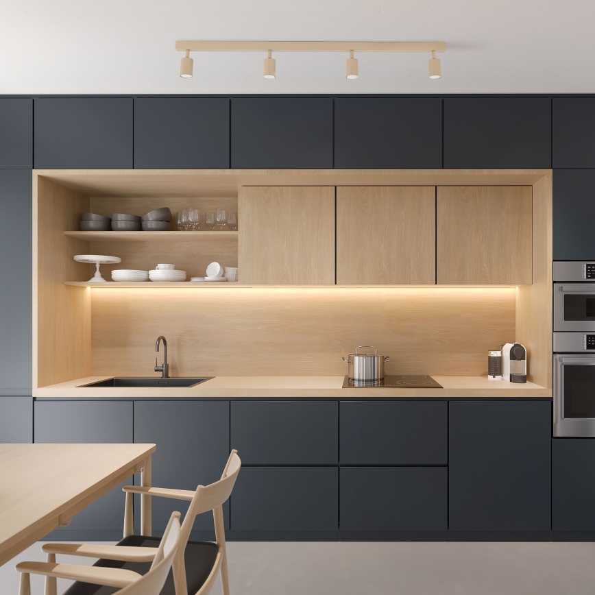 Spotlight NEX 4xGU10/10W/230V beige