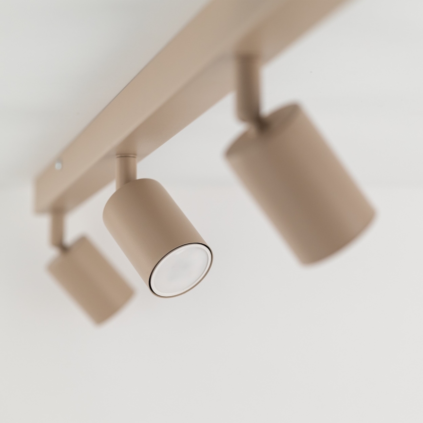 Spotlight NEX 4xGU10/10W/230V beige