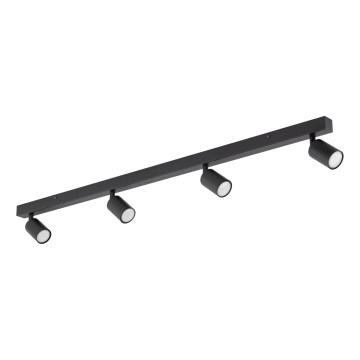 Spotlight NEX 4xGU10/10W/230V svart