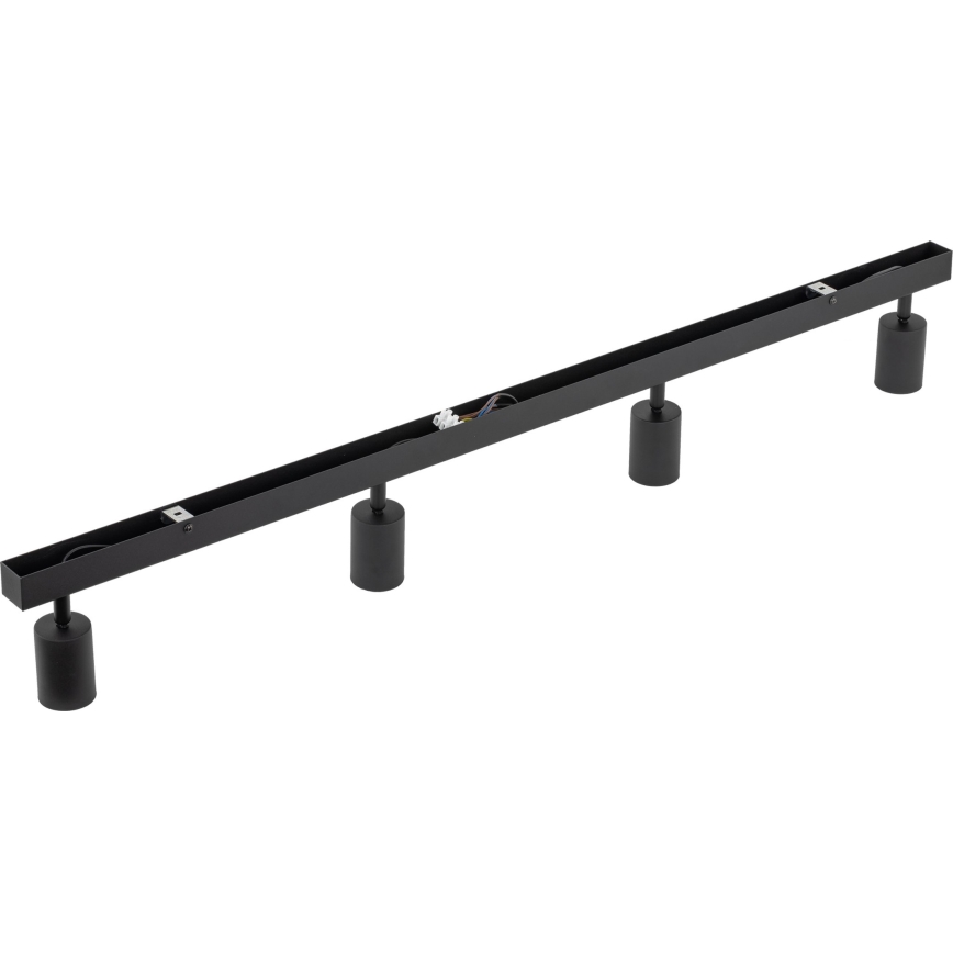 Spotlight NEX 4xGU10/10W/230V svart