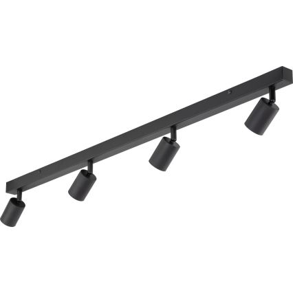 Spotlight NEX 4xGU10/10W/230V svart