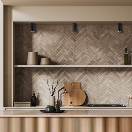 Spotlight NICEA 1xGU10/10W/230V svart