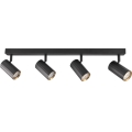 Spotlight NICEA 4xGU10/10W/230V svart