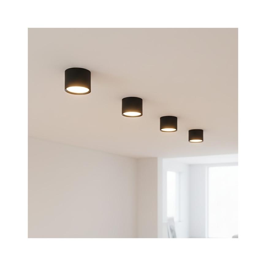 Spotlight OH12S 1xGX53/35W/230V 5 cm svart