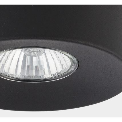 Spotlight  ORION 1xGU10/10W/230V svart 