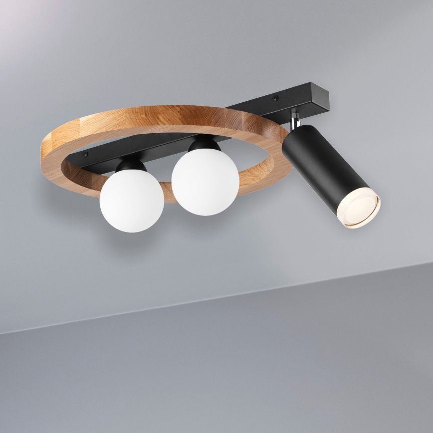 Spotlight OTIS 2xG9/5W/230V + 1xE27/15W/230V ek