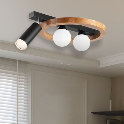 Spotlight OTIS 2xG9/5W/230V + 1xE27/15W/230V ek