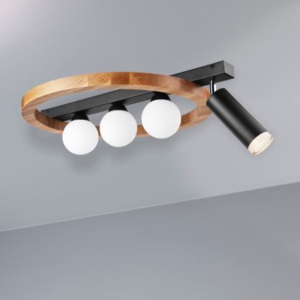 Spotlight OTIS 3xG9/5W/230V + 1xE27/15W/230V ek