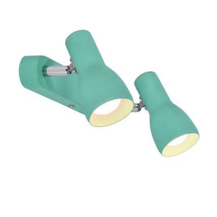 Spotlight PICARDO 2xE14/40W/230V turkos