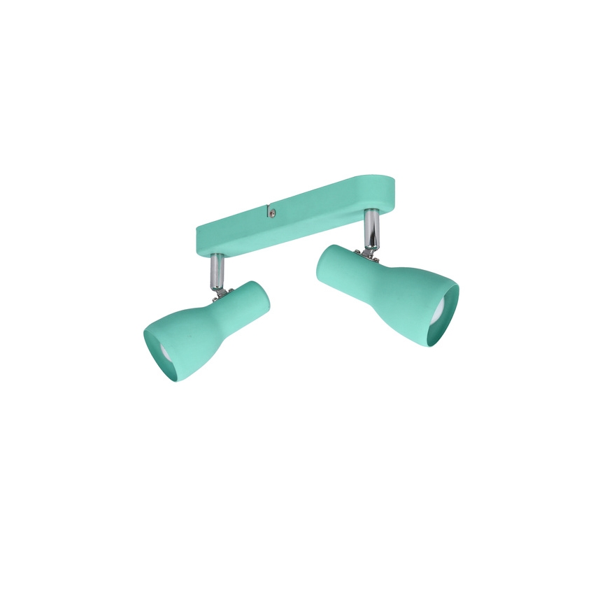 Spotlight PICARDO 2xE14/40W/230V turkos