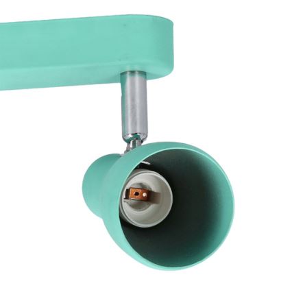 Spotlight PICARDO 2xE14/40W/230V turkos