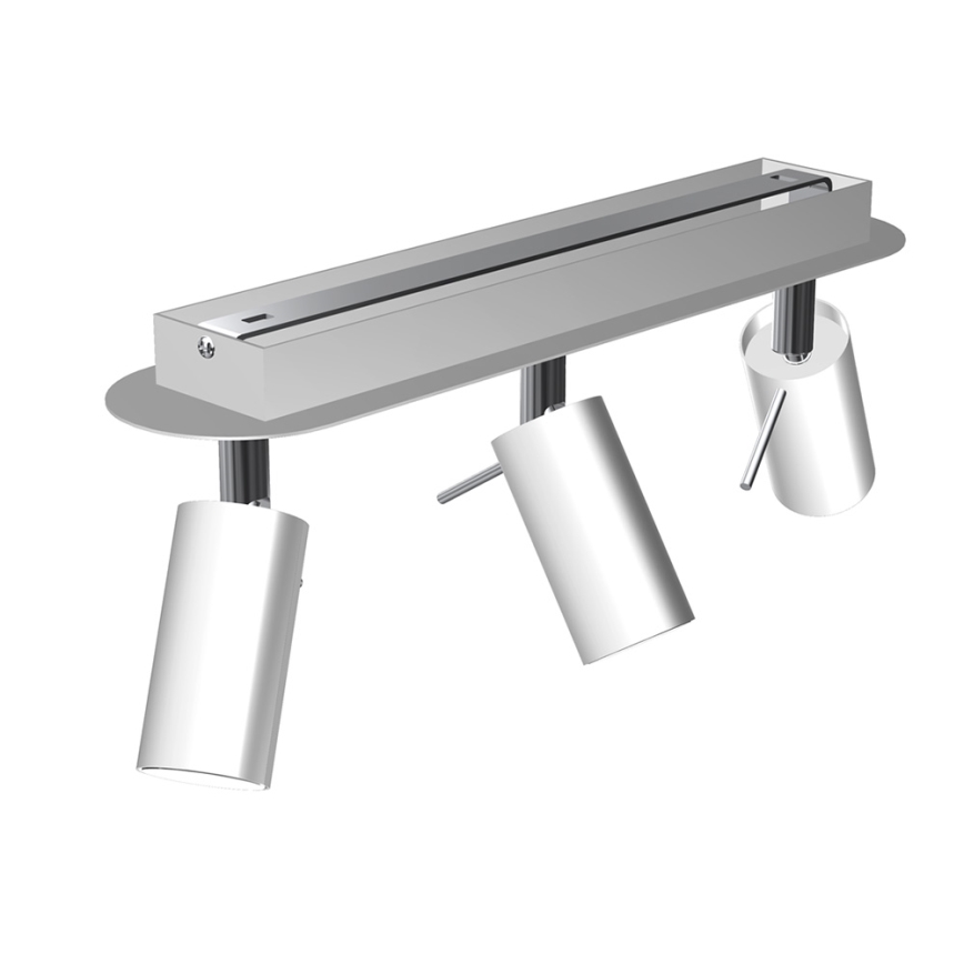 Spotlight  PRESTON 3xGU10/40W/230V vit