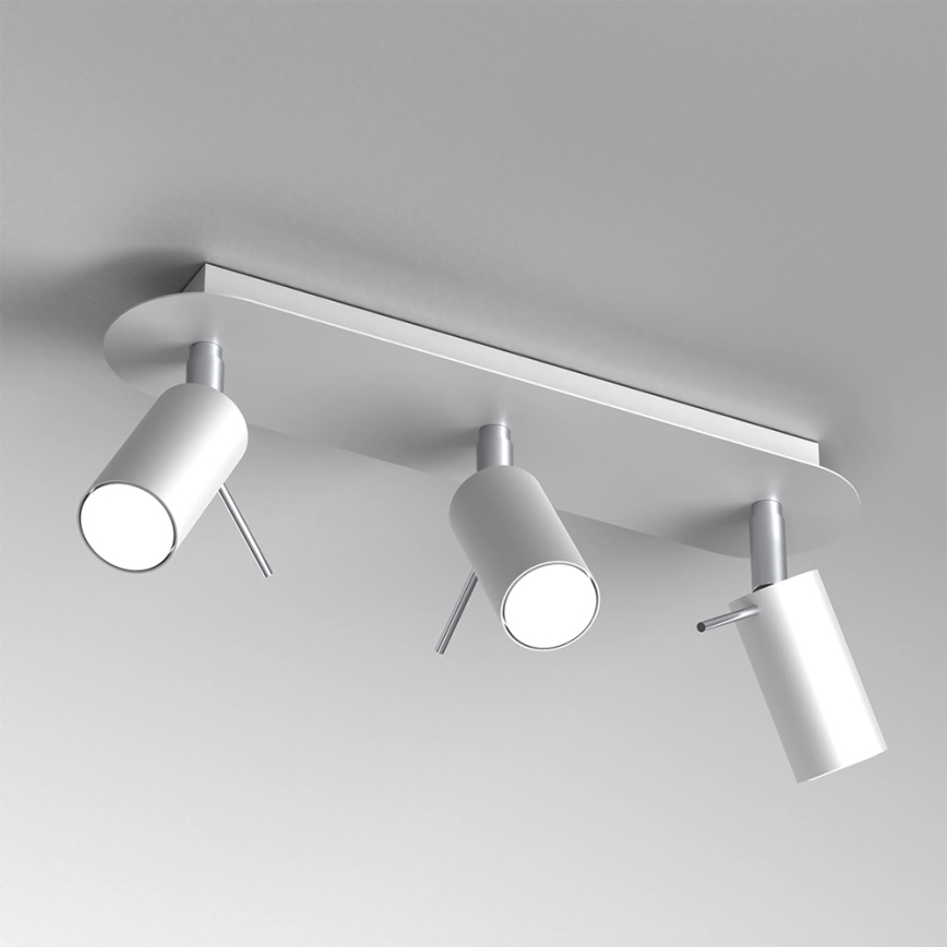 Spotlight  PRESTON 3xGU10/40W/230V vit