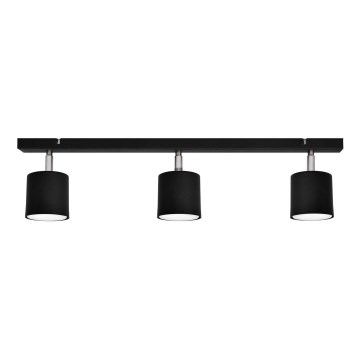 Spotlight PUNTA 3xGX53/10W/230V svart