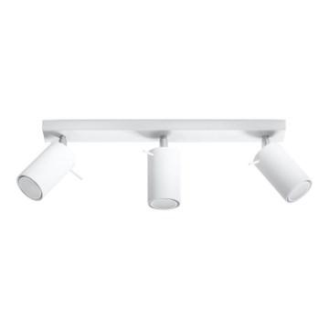 Spotlight RING 3 3xGU10/40W/230V vit