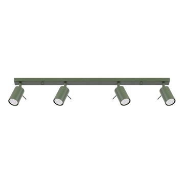 Spotlight RING 4xGU10/10W/230V grön
