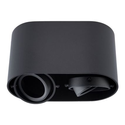 Spotlight SIROK 2xGU10/30W/230V svart