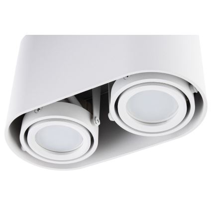 Spotlight SIROK 2xGU10/30W/230V vit