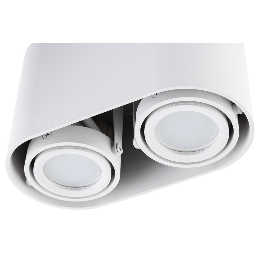 Spotlight SIROK 2xGU10/30W/230V vit