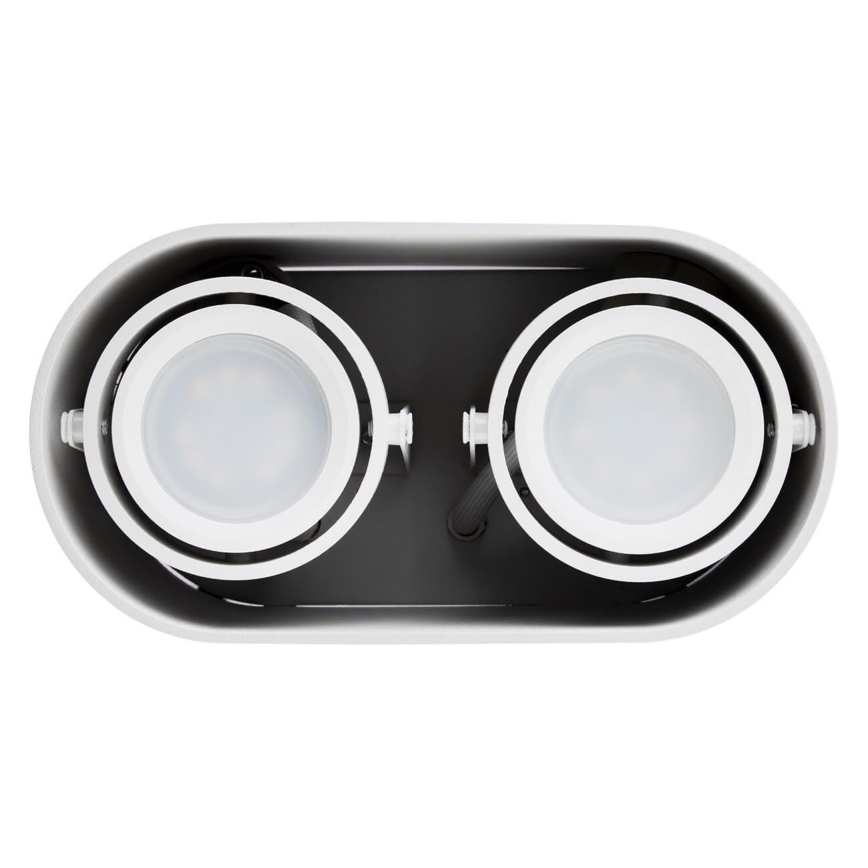 Spotlight SIROK 2xGU10/30W/230V vit