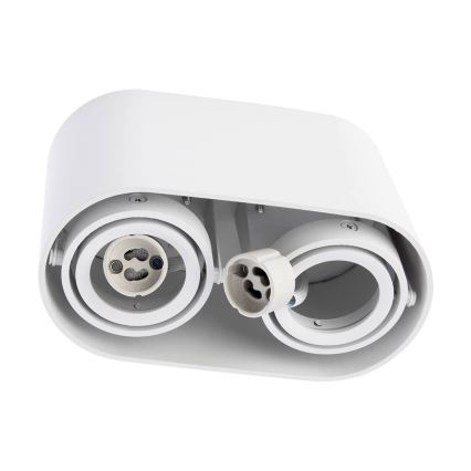 Spotlight SIROK 2xGU10/30W/230V vit