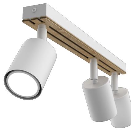 Spotlight TERRA 3xGU10/8W/230V vit/ek