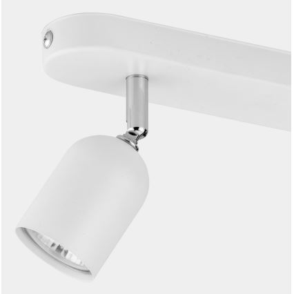 Spotlight  TOP 2xGU10/10W/230V vit