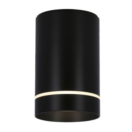 Spotlight TUBA 1xGU10/15W/230V svart