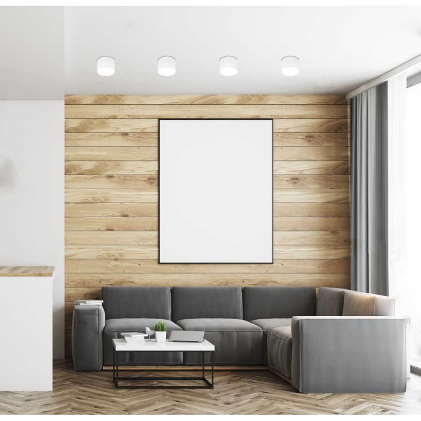 Spotlight TUBA 1xGU10/15W/230V vit