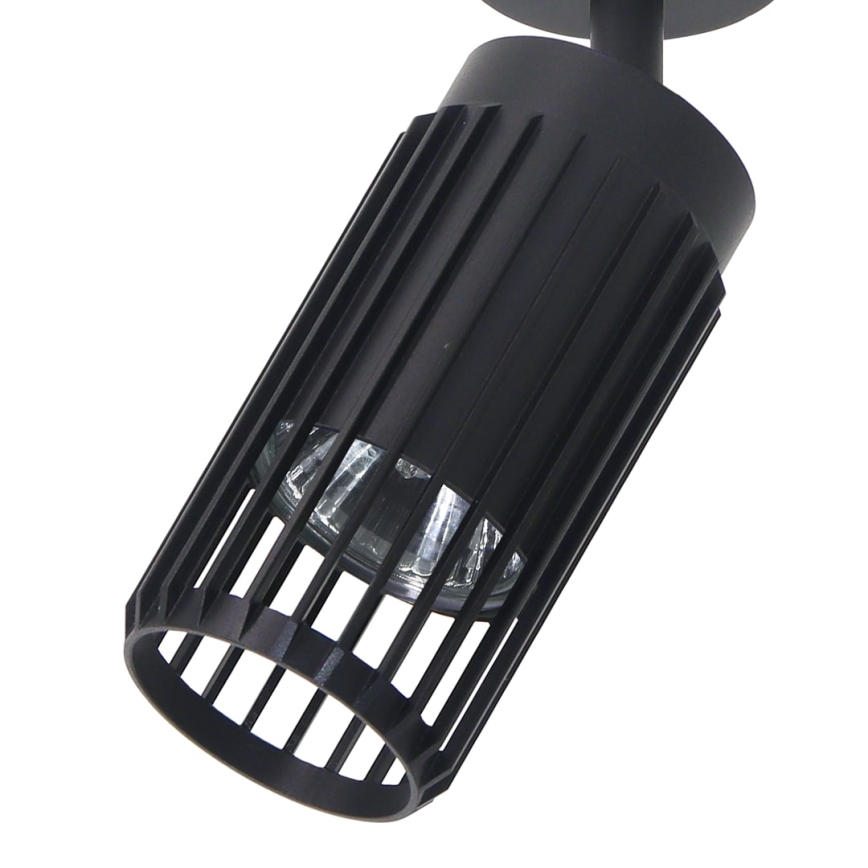 Spotlight VERTICAL 1xGU10/8W/230V svart