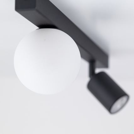 Spotlight VOX 1xG9/8W/230V + 1xGU10/10W svart