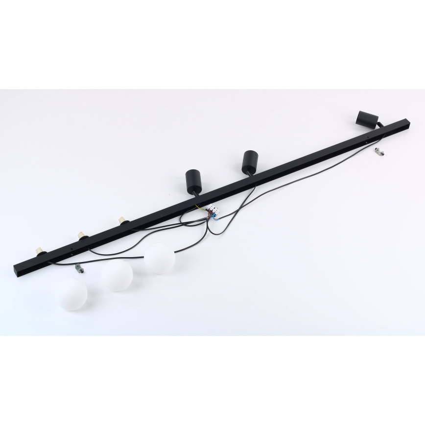 Spotlight VOX 3xG9/8W/230V + 3xGU10/10W svart