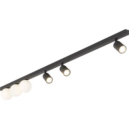 Spotlight VOX 3xG9/8W/230V + 3xGU10/10W svart