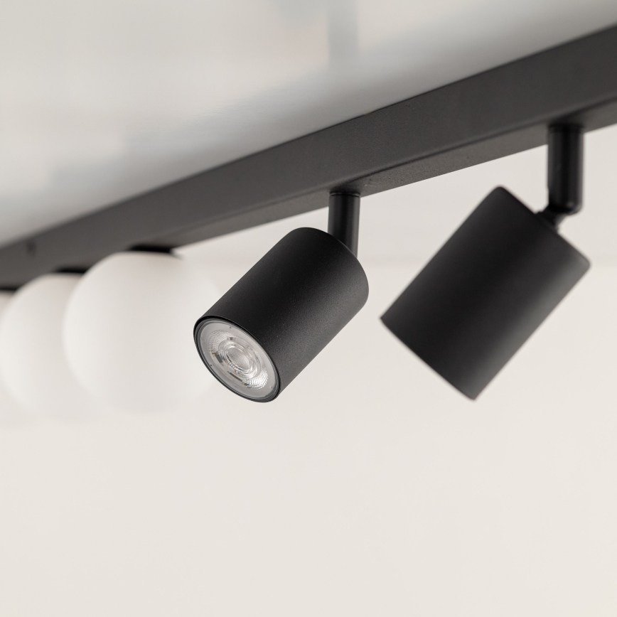 Spotlight VOX 3xG9/8W/230V + 3xGU10/10W svart