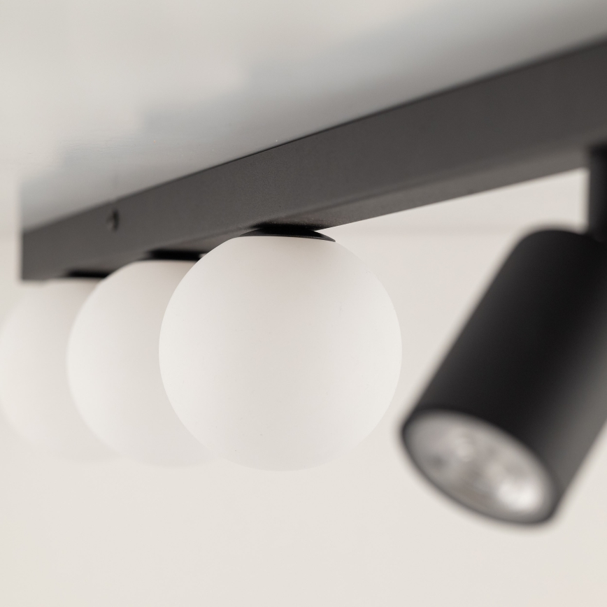 Spotlight VOX 3xG9/8W/230V + 3xGU10/10W svart