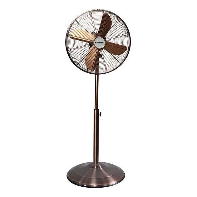 Stående fläkt 60W/230V Ø 40 cm kopparfärgad